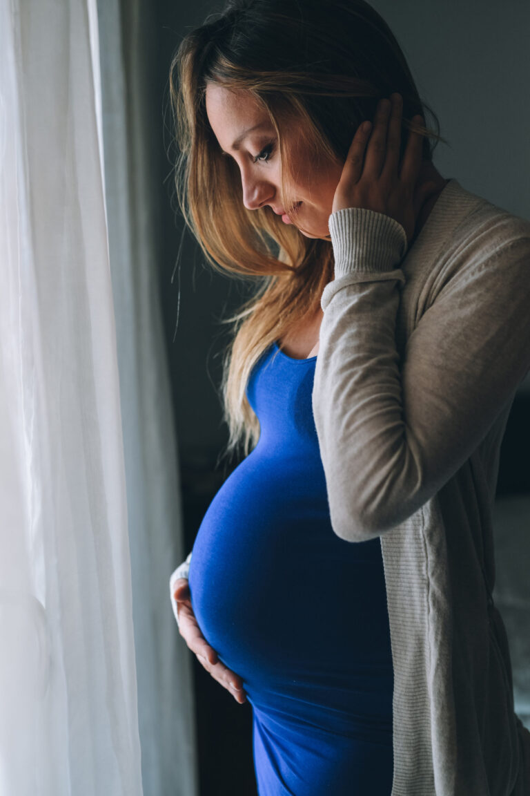 young caucasian pregnant woman posing indoors touc 2024 10 14 21 49 41 utc scaled 1
